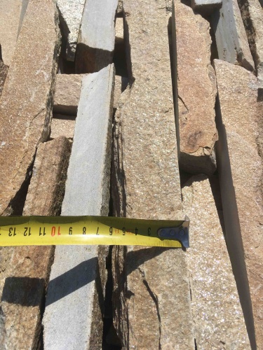 Горбушка златолит золотистый для облицовки купить в Верхотурье