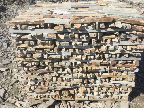 Горбушка златолит золотистый для облицовки купить в Верхотурье