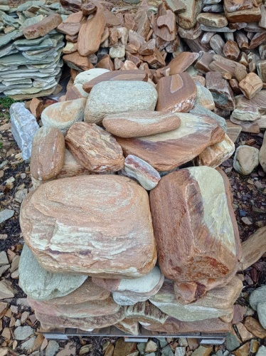 Златолит жёлтый, жёлто-зелёный глыбки и валуны для ланшафтного дизайна купить в Верхотурье