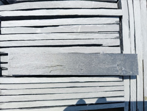 Плитка чёрная из натурального камня фасадная 30 см * 5 см, толщина 7 мм -30 мм купить в Верхотурье